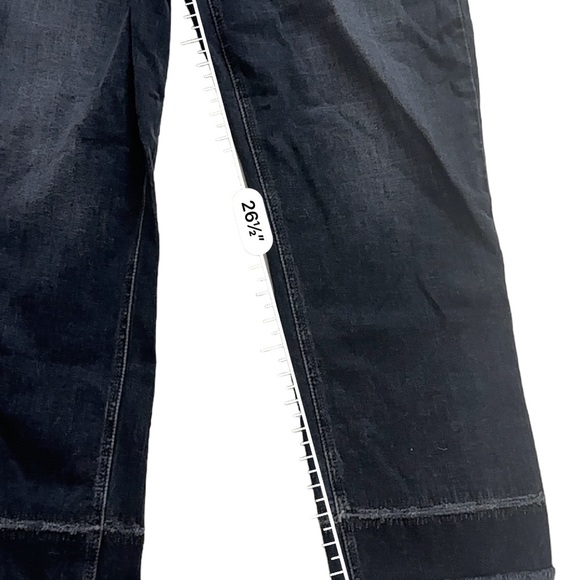 Joe’s The Jane High Rise Straight Leg Cropped Women’s Black Jeans Size 32 - Picture 6 of 8